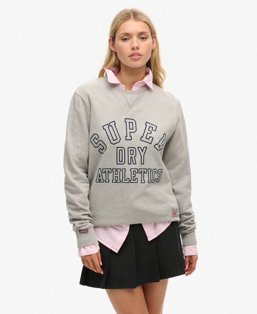 Sweat oversize imprimé Athletic, SUPERDRY