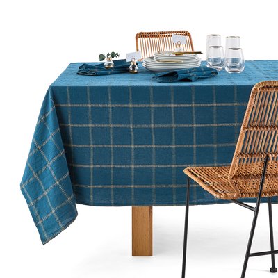 Fara Checked Linen / Cotton Tablecloth LA REDOUTE INTERIEURS