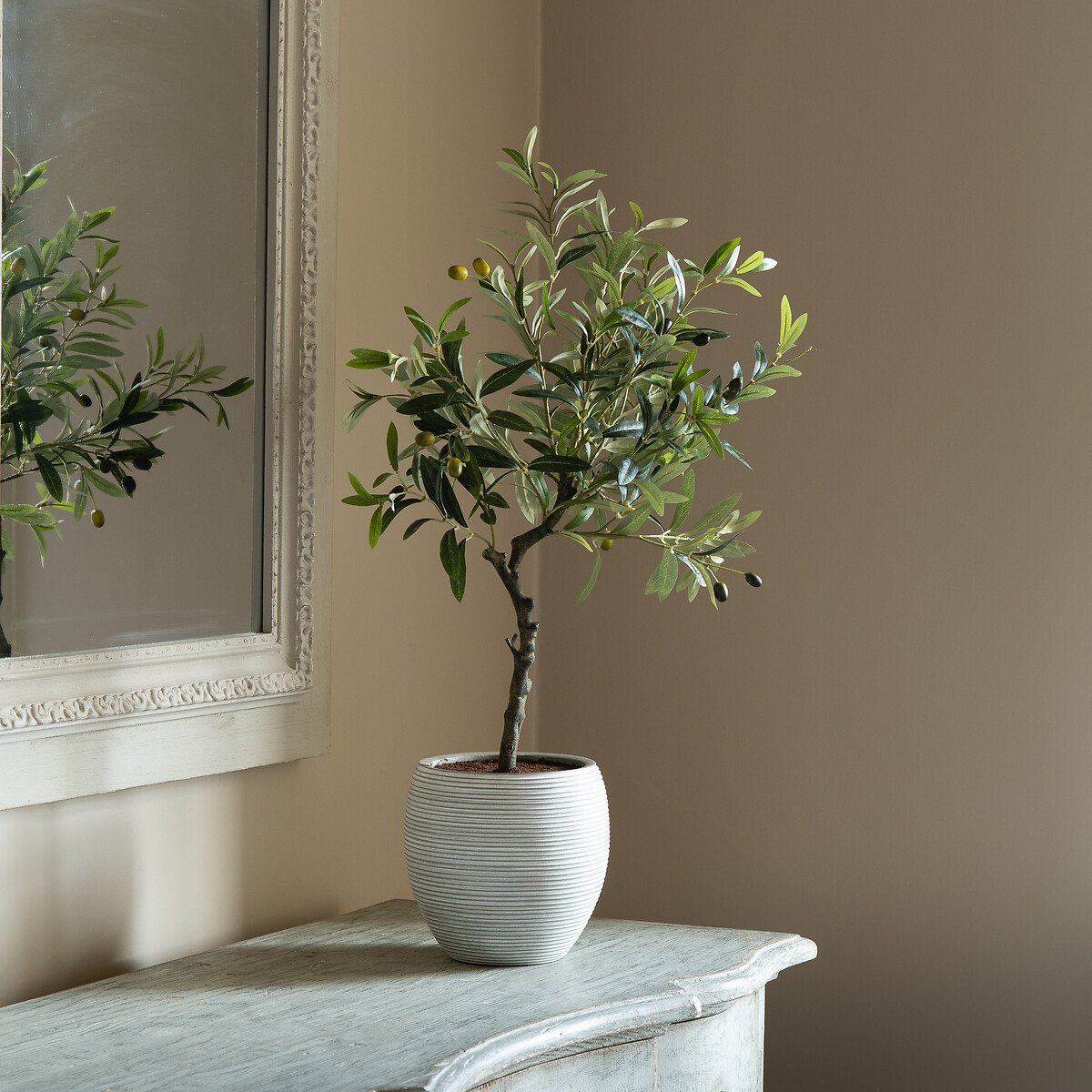 90cm Artificial Olive Tree in Resin Pot, SO'HOME