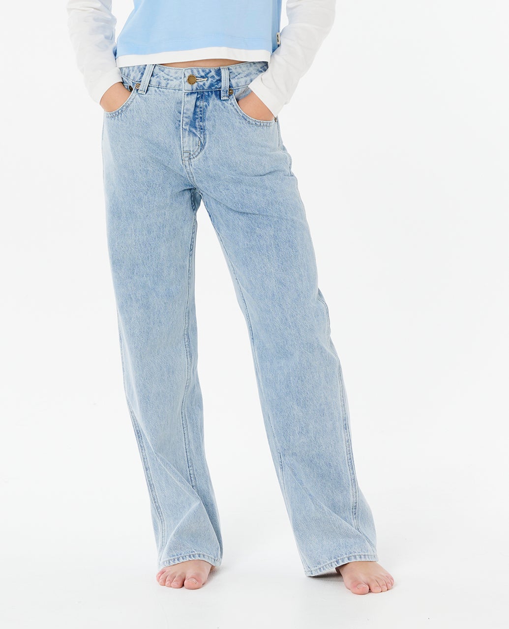 Jeans enfant AGGIE RELAX, RIP CURL