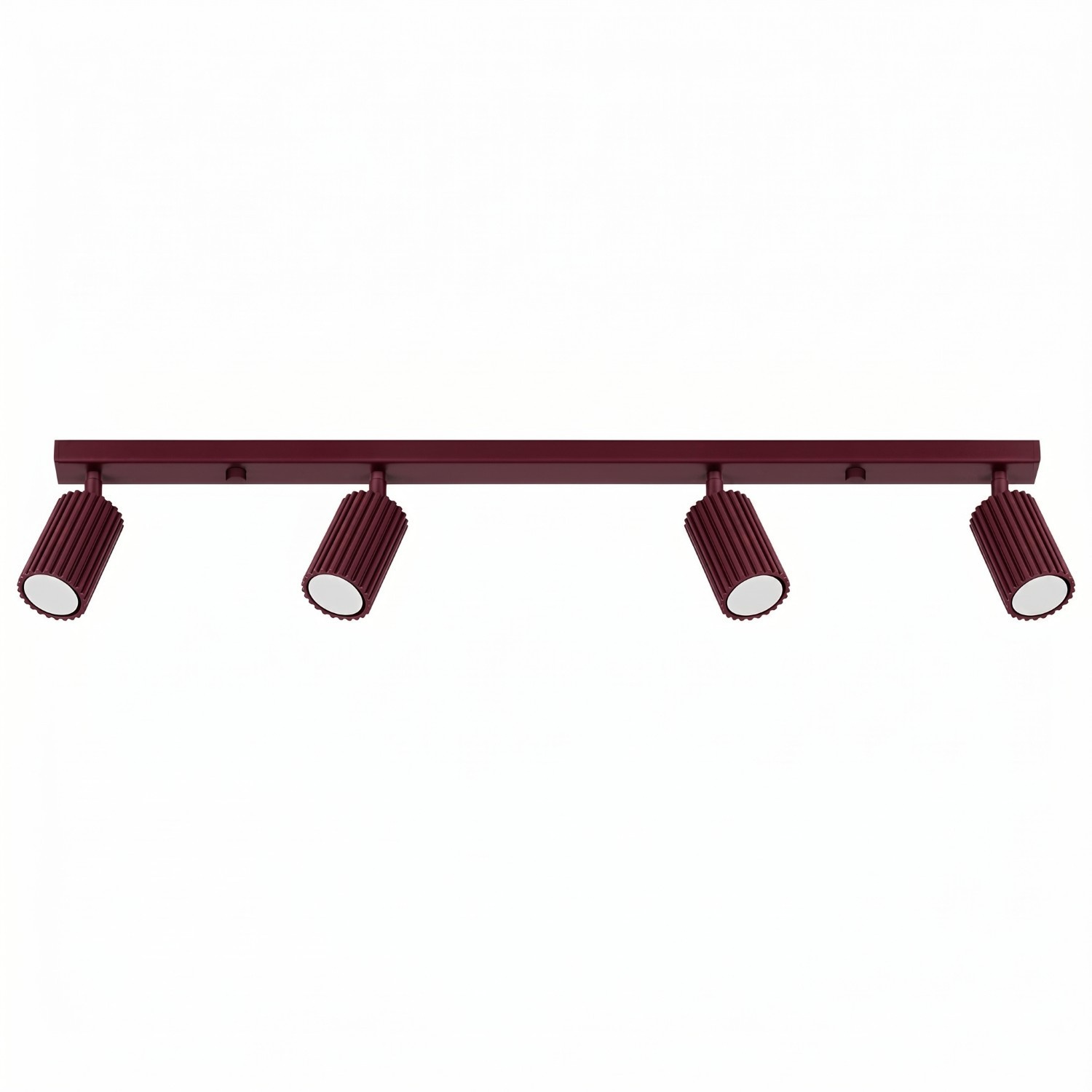 Plafonnier Aluminium Bordeaux GU10 4 KARBON, EDEN