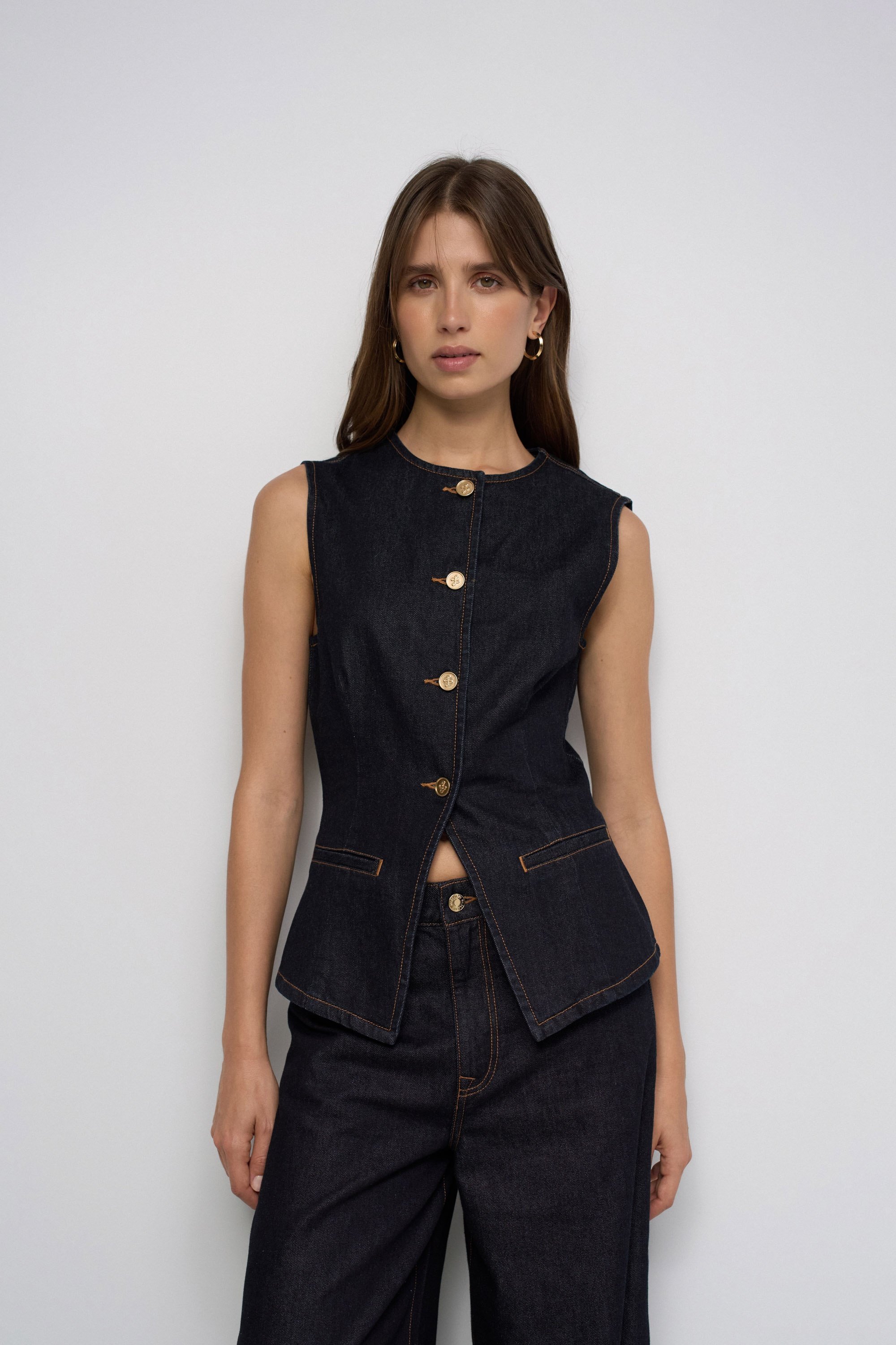 GILET EN DENIM, SALSA JEANS