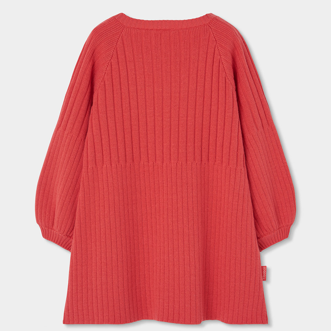 Robe bébé en maille avec fleurs, BOBOLI