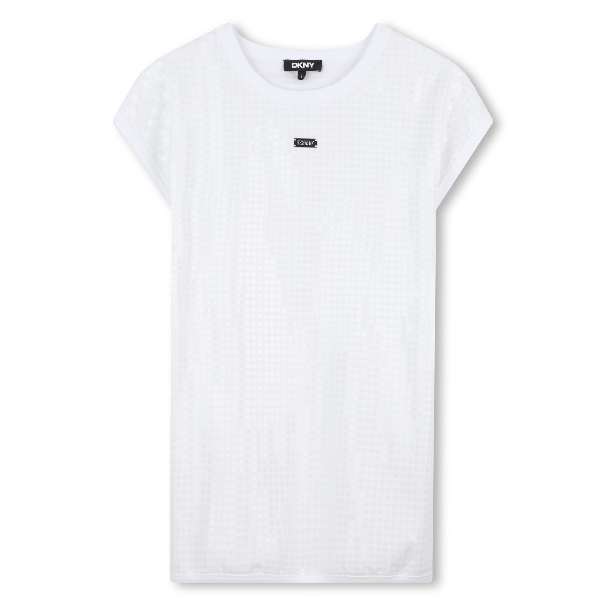 Robe en coton à sequins, DKNY