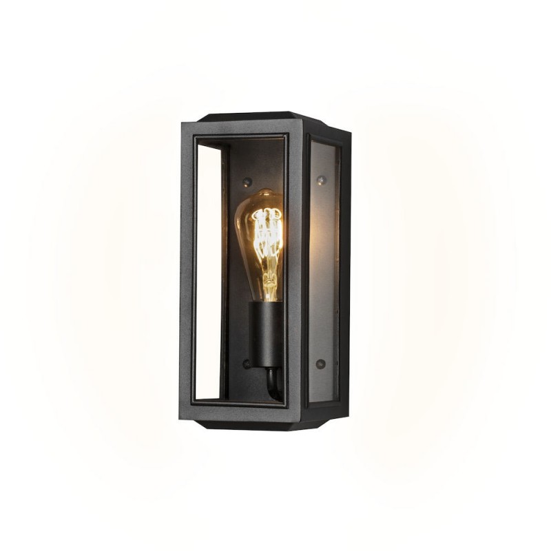 Applique Murale étroite Extérieur Noir Capri, MILLUMINE