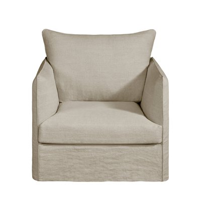Fauteuil in dik stonewashed linnen, Neo Chiquito AM.PM