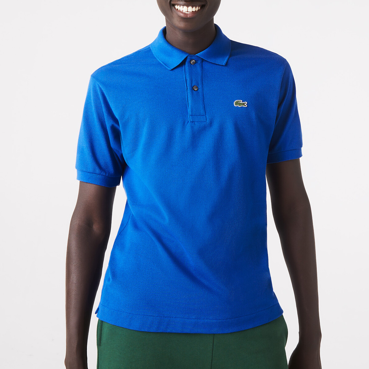 l1212 cotton pique polo shirt in regular fit