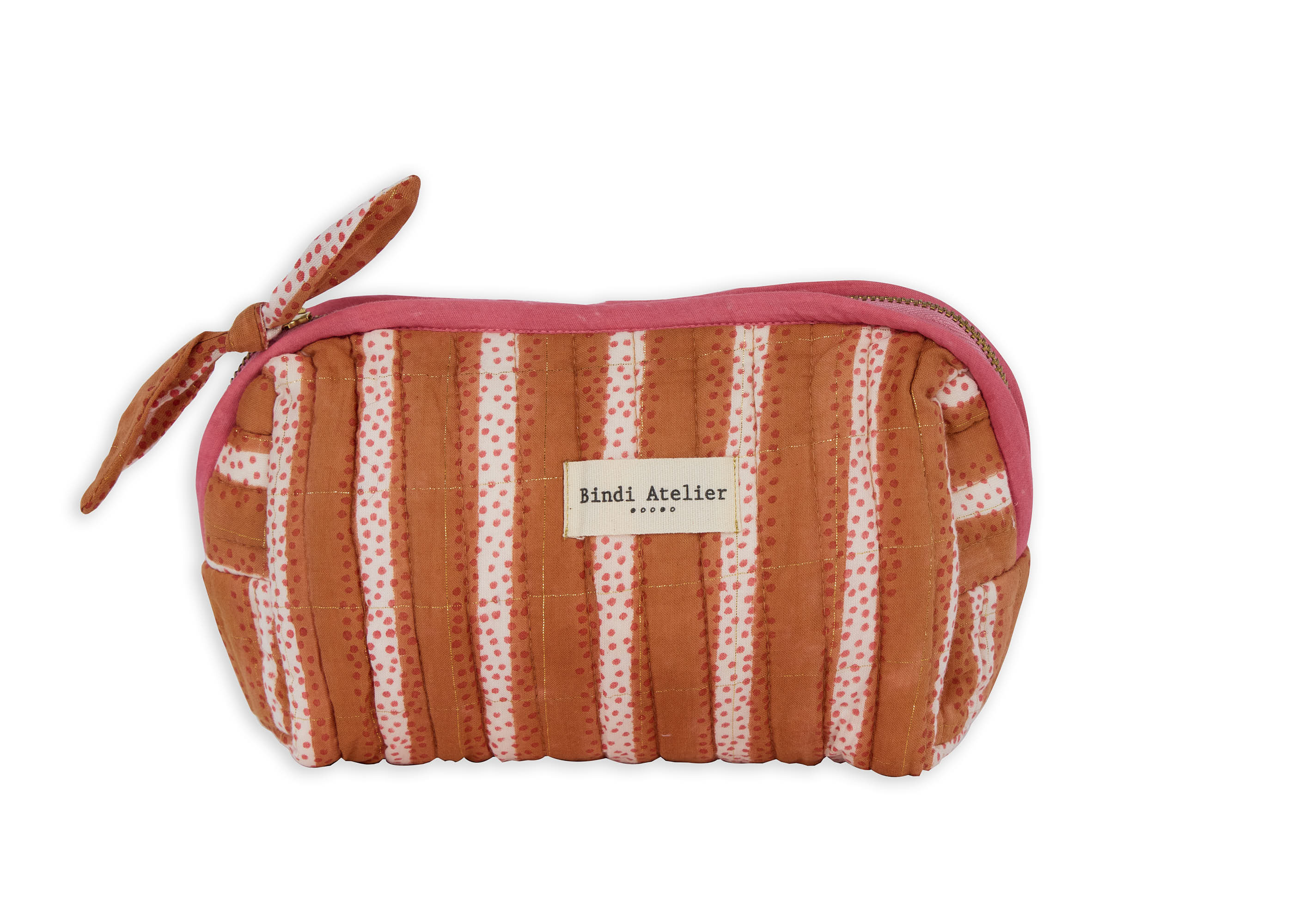 Trousse maquillage imprimée BALA, BINDI ATELIER