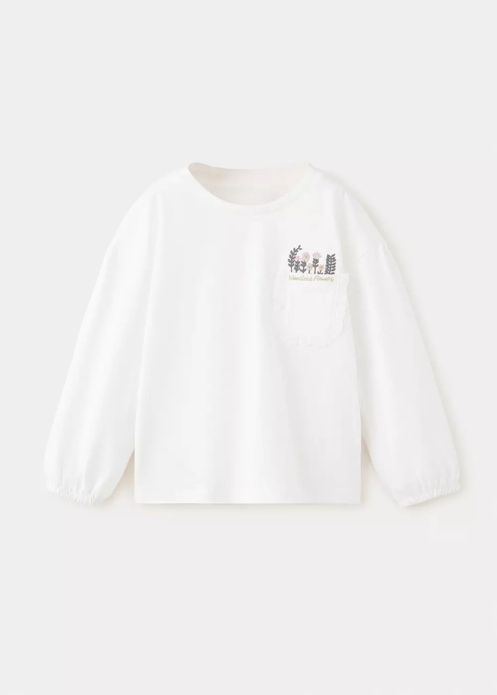 T-shirt à poche brodée, MANGO BABY