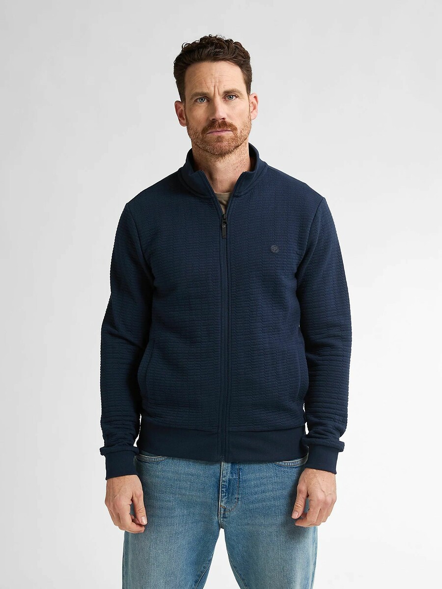 Quarter-Zip Sweatshirt, PETROL INDUSTRIES