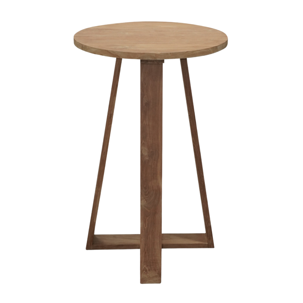 Table haute en teck BAMBEA, HYDILE