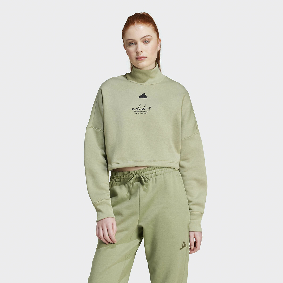 Sweat cropped SIGNATURE GRAPHIC, ADIDAS SPORTSWEAR