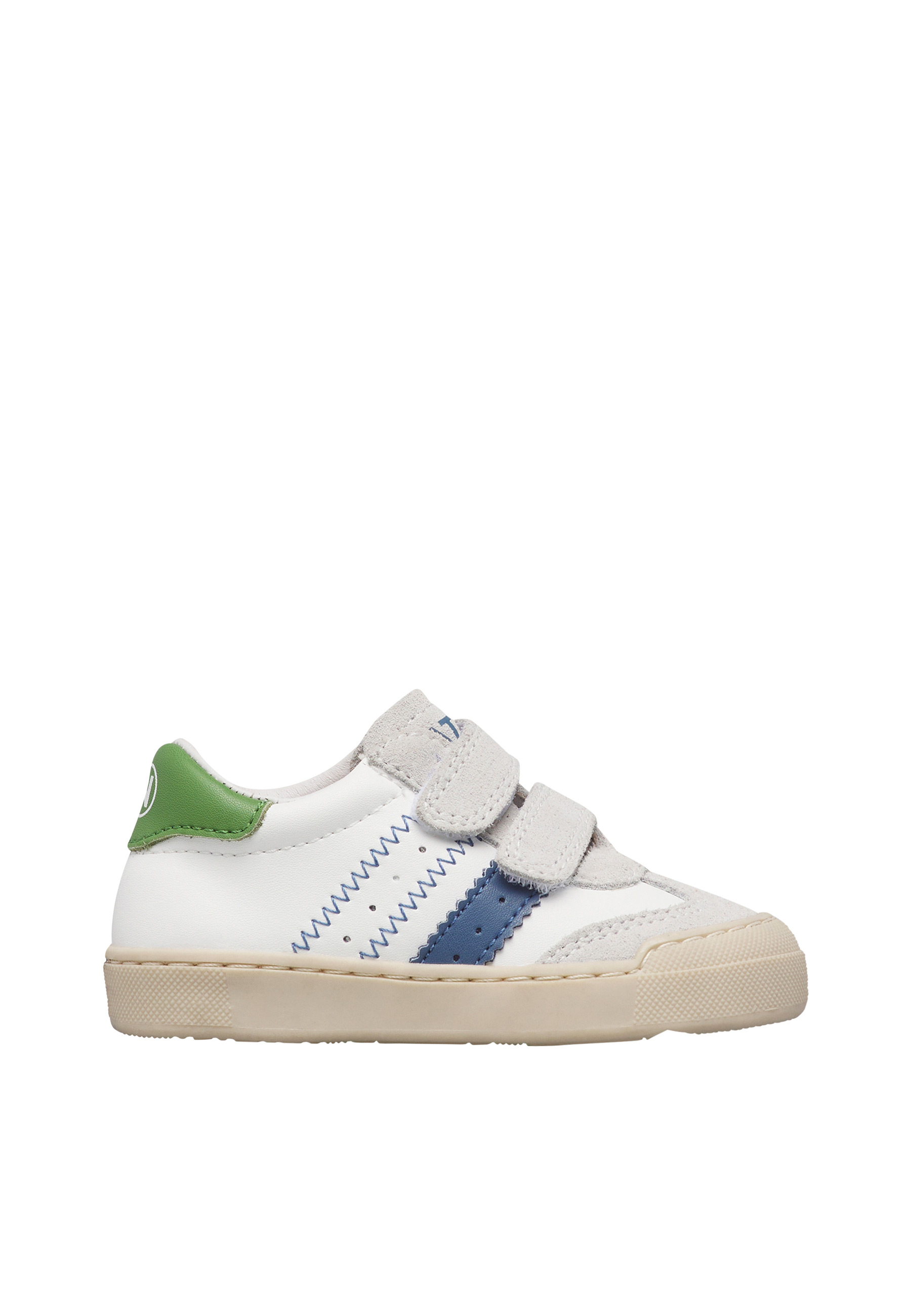 Sneakers en cuir et en daim RIBY VL., NATURINO