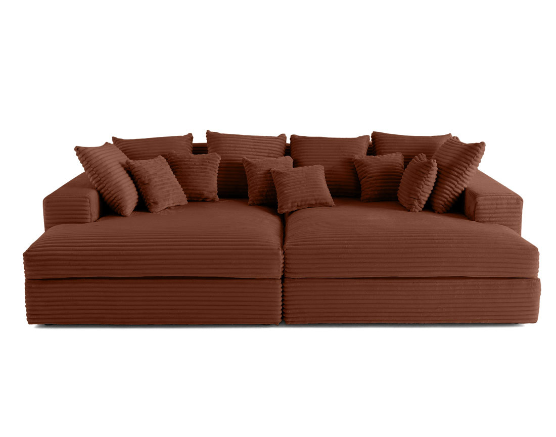 Canapé fixe 4 places - COLLINS, BEST MOBILIER