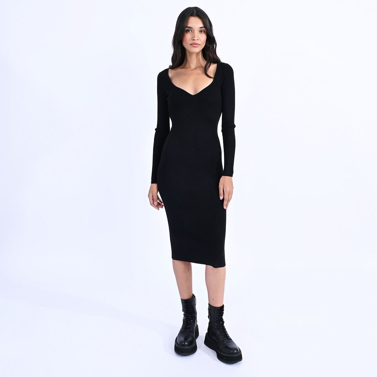 Robe longue noire online molly bracken