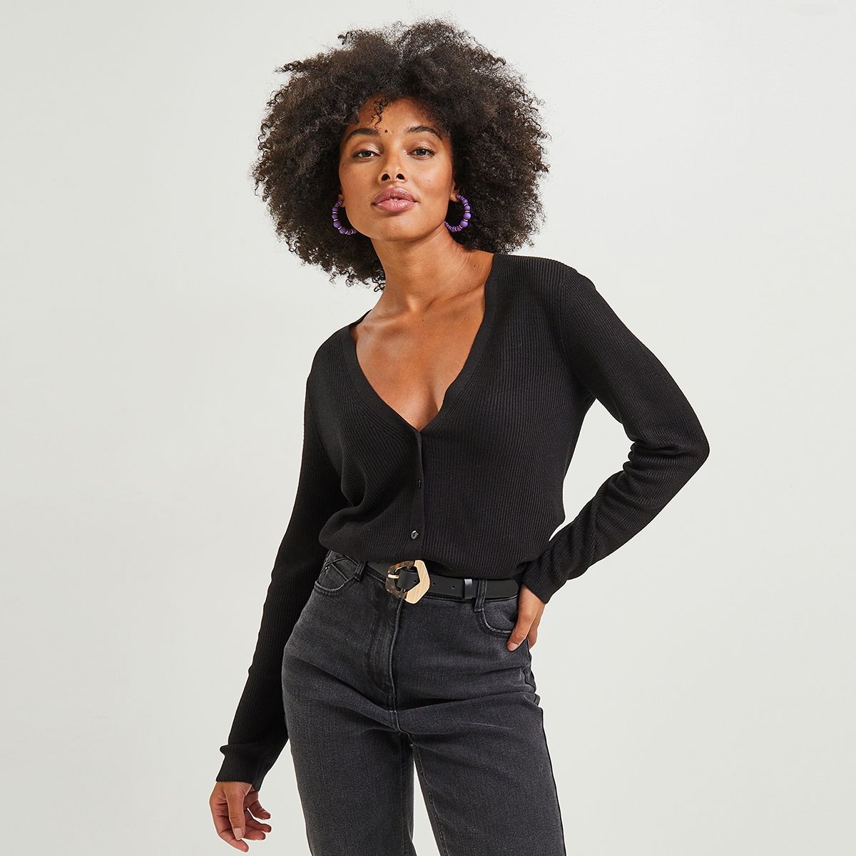 Gilet fin sales noir