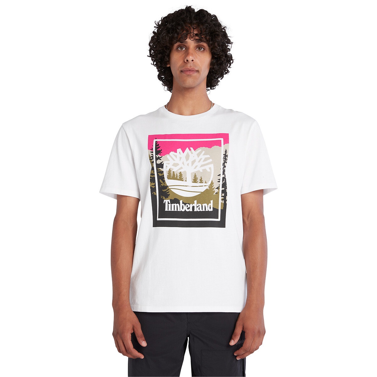 T shirt homme pas cher La Redoute Outlet en solde TIMBERLAND