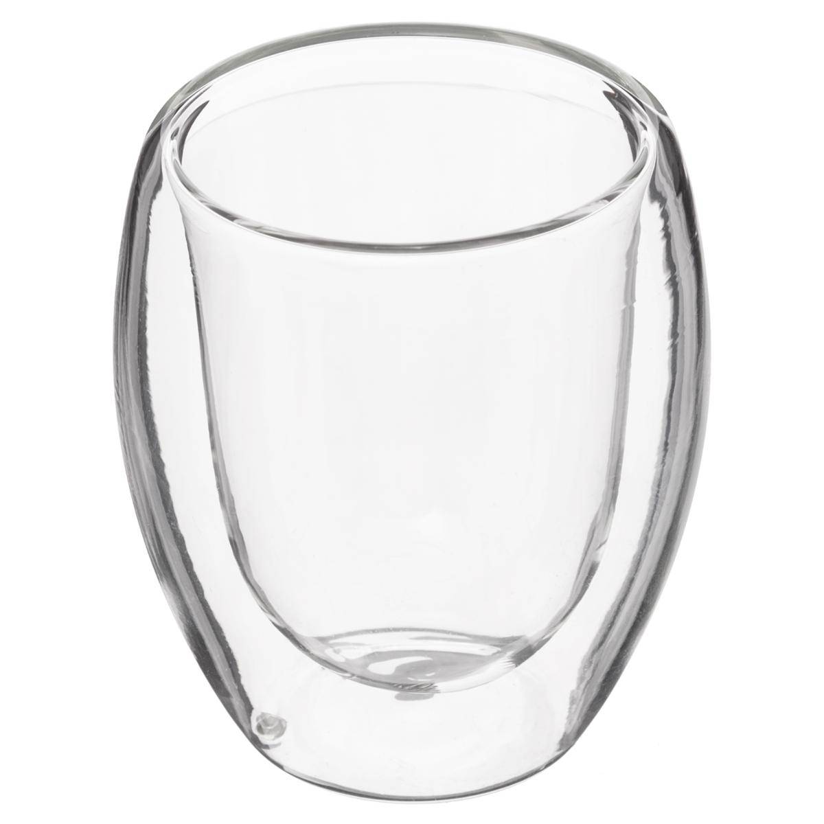 Lot de 2 tasses en verre CLEA, SECRET DE GOURMET