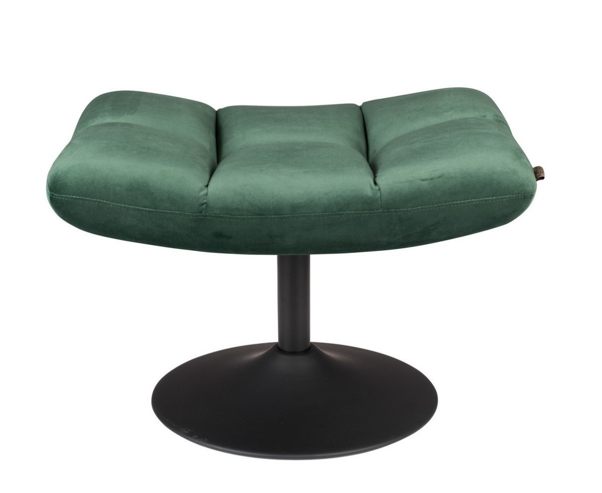 Tabouret en velours - HOCKER, DUTCHBONE