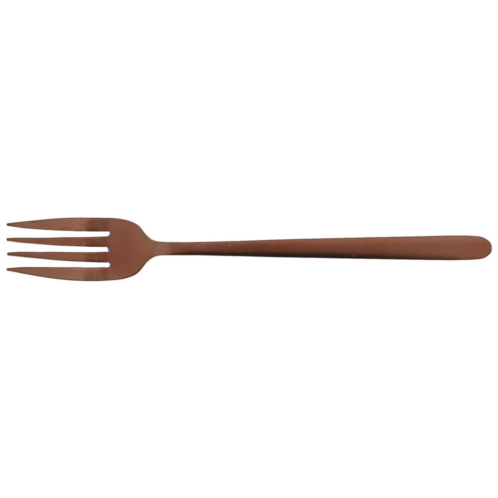 Fourchette de table Anuradha cuivre (lot de 6), JEAN DUBOST