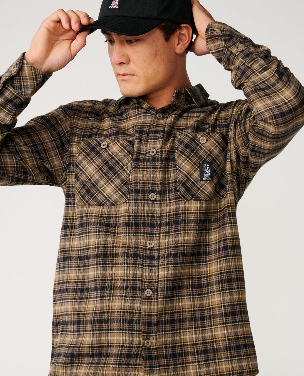 Chemise en flannelle SEARCH Series Solucellair, RIP CURL