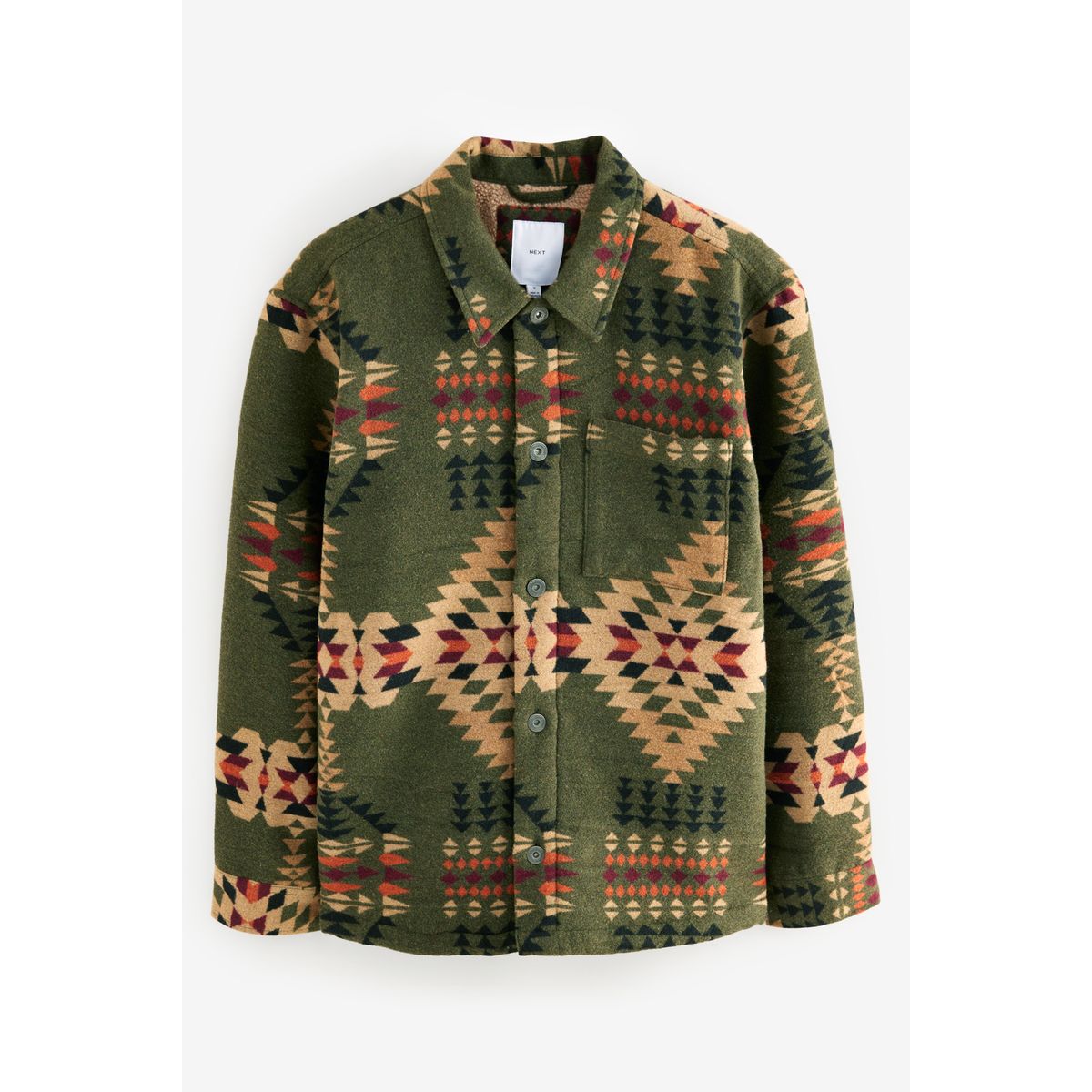Veste-chemise doublée, NEXT