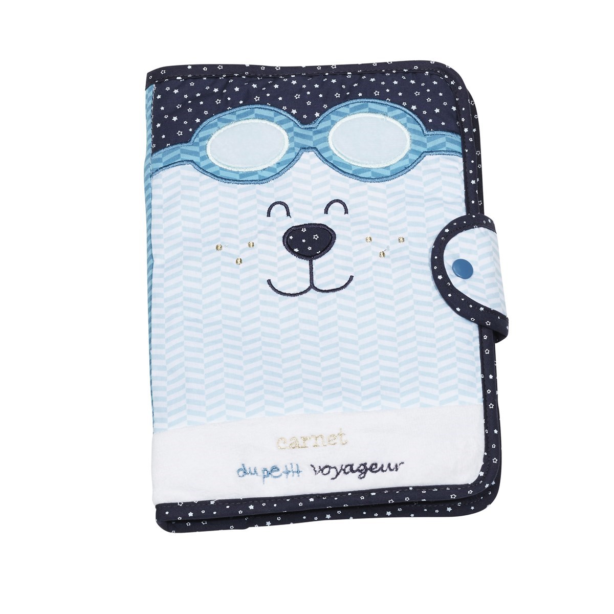 Protege Carnet De Sante en coton, SAUTHON