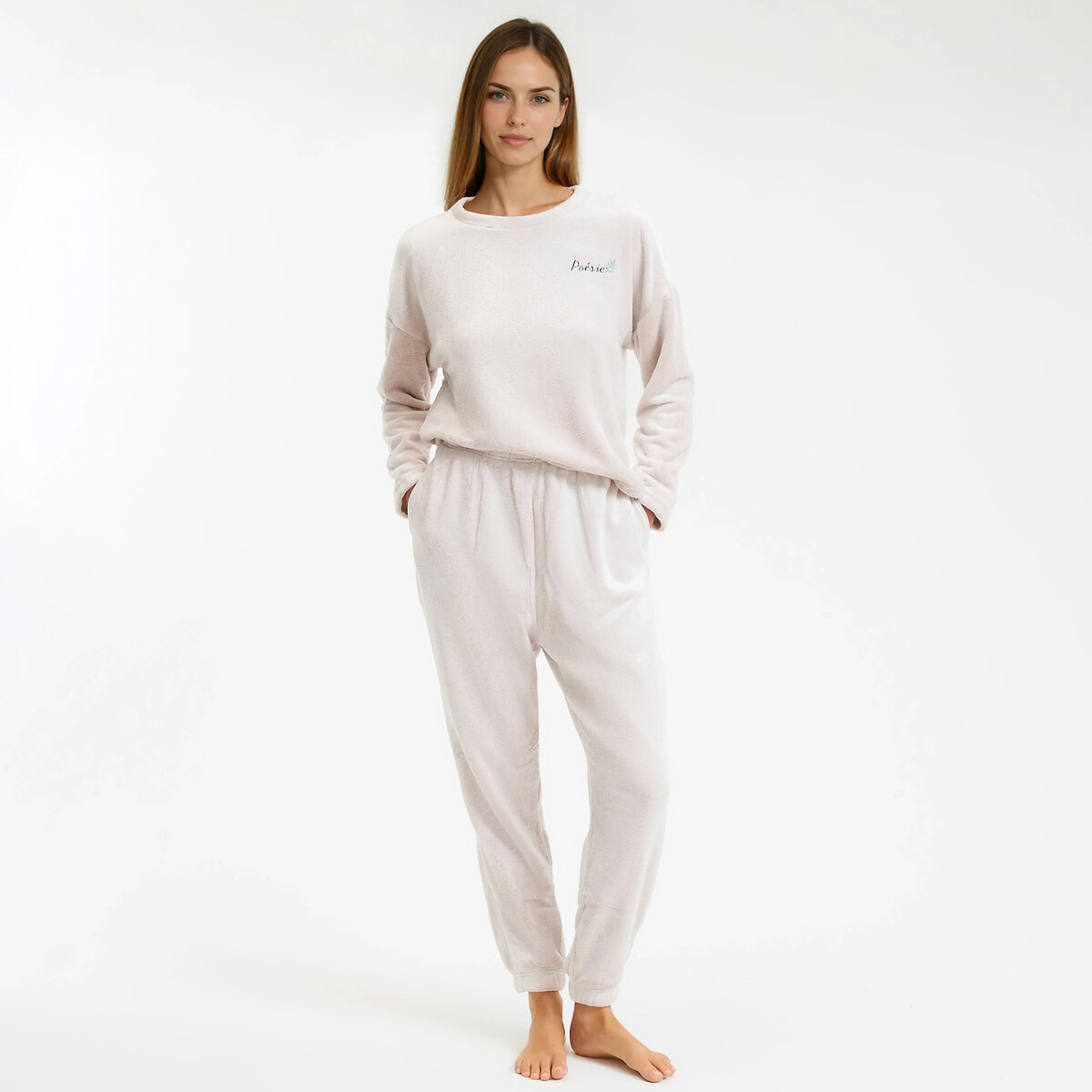 Pyjama in fleecetricot