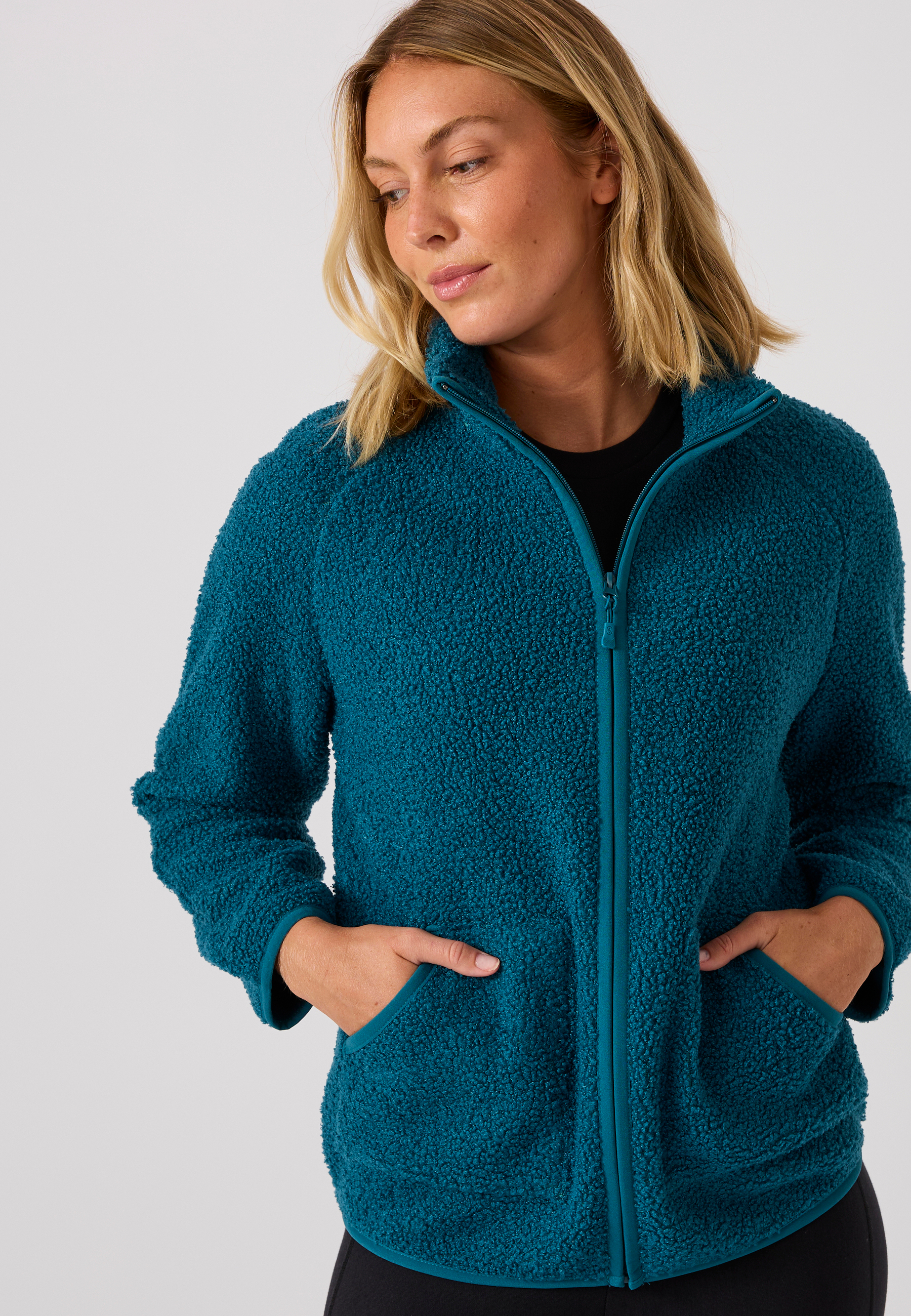 Veste Thermolacyl en maille sherpa, DAMART SPORT