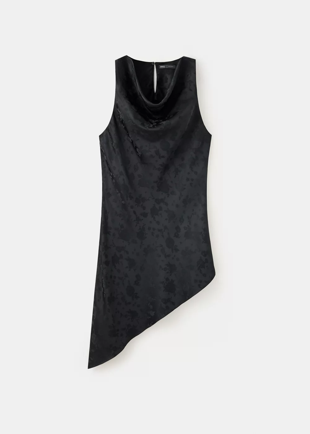 Top jacquard asymétrique, MANGO