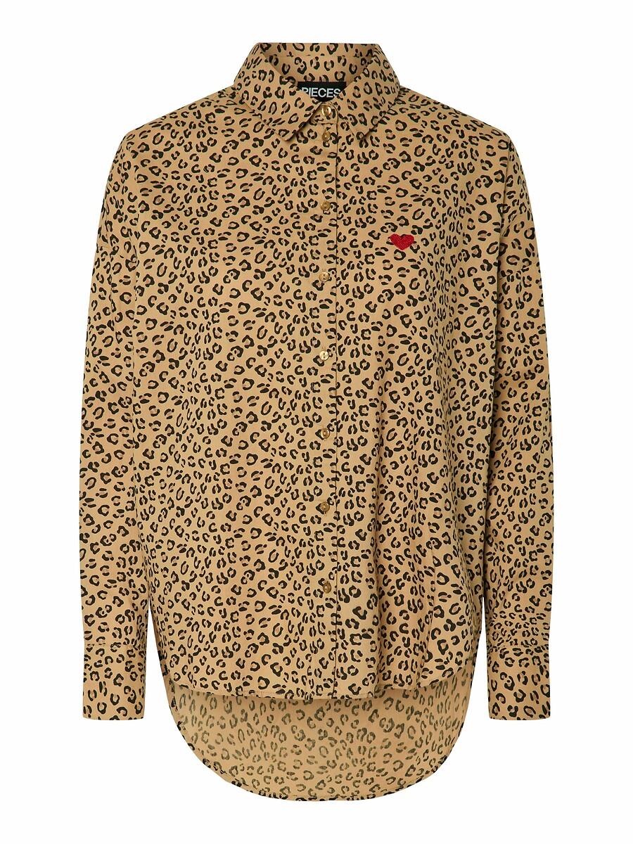 Chemise imprimée léopard, PIECES