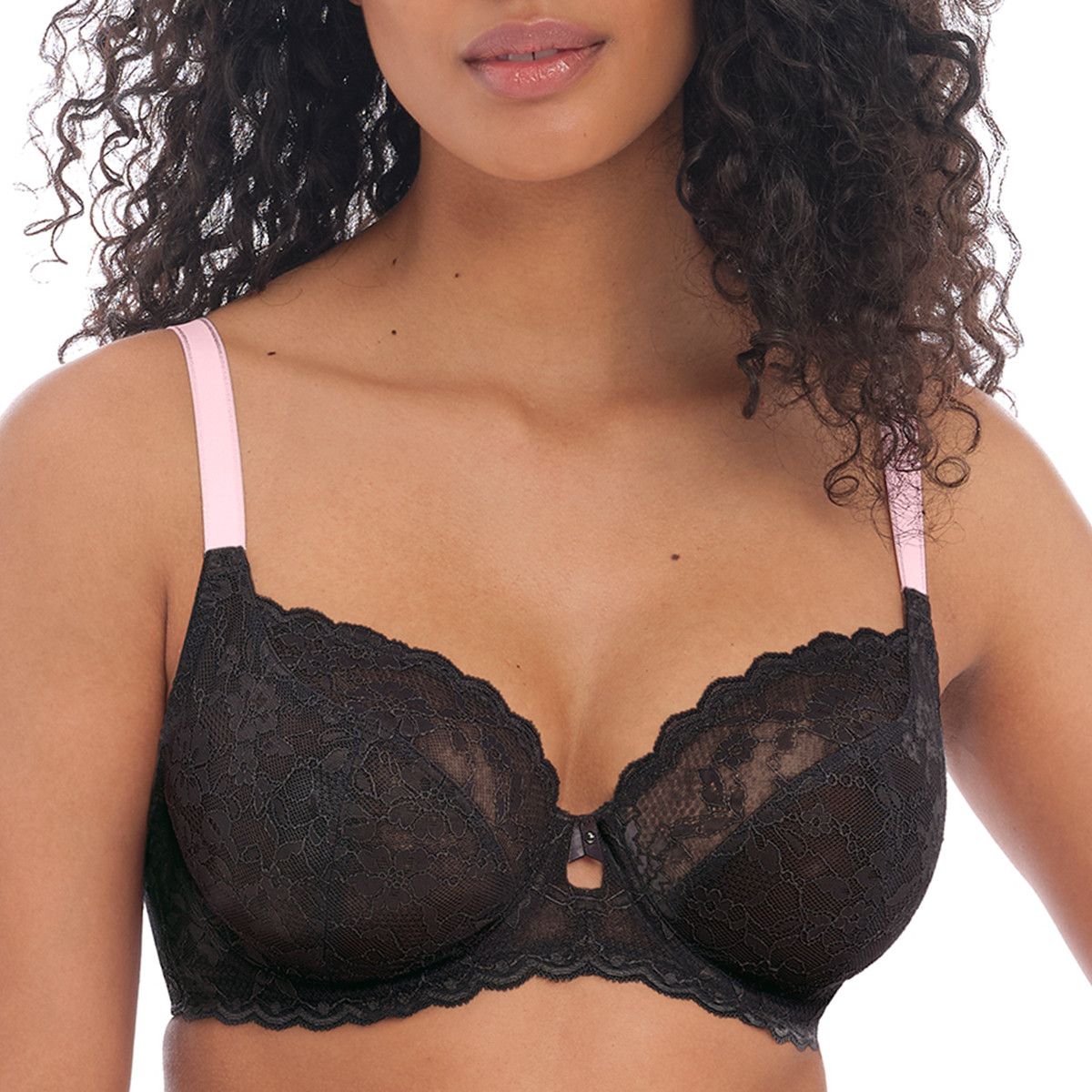 Soutien-gorge transparent à armatures Rose Blossom