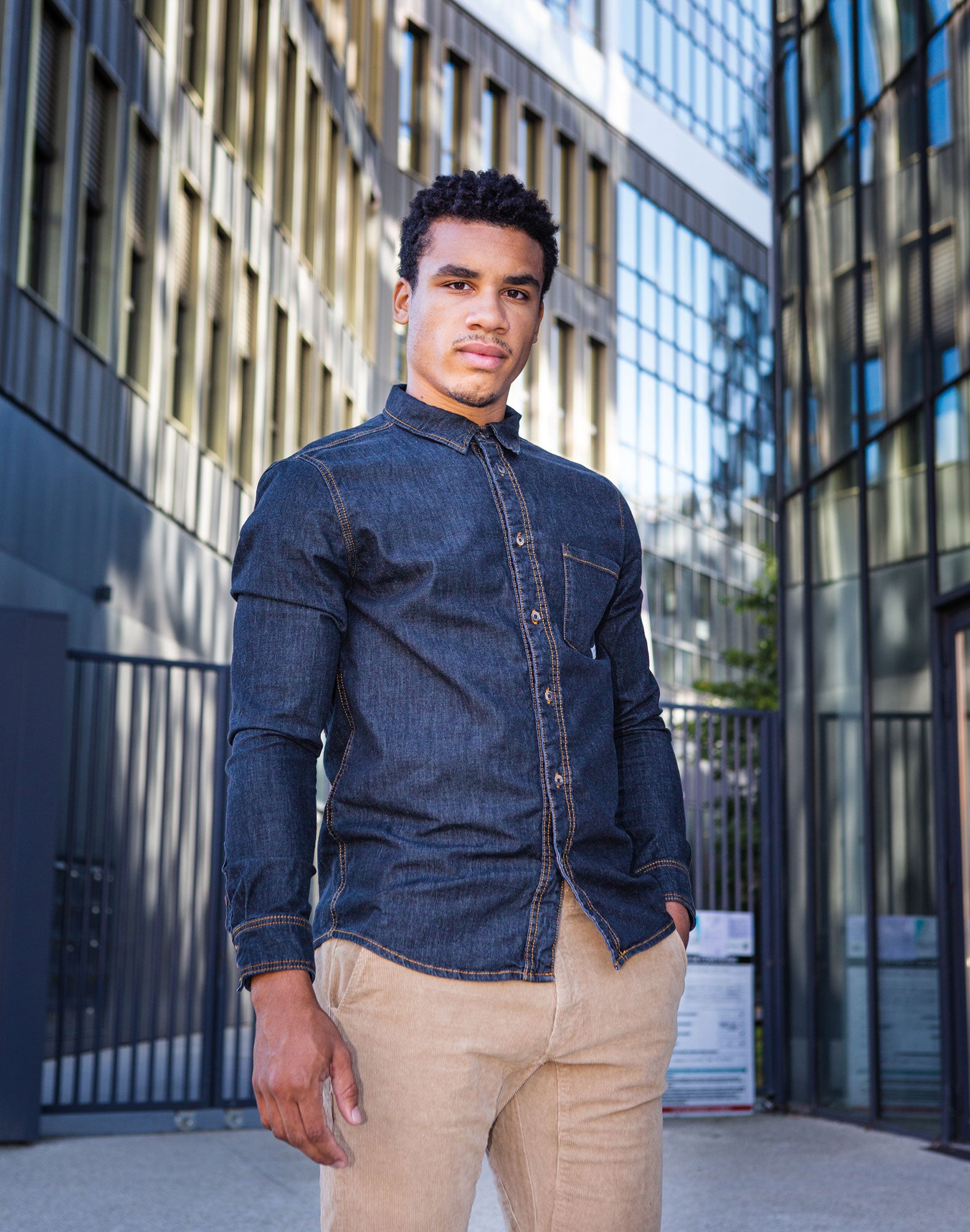 CHEMISE LIGHTBLUE, PULLIN