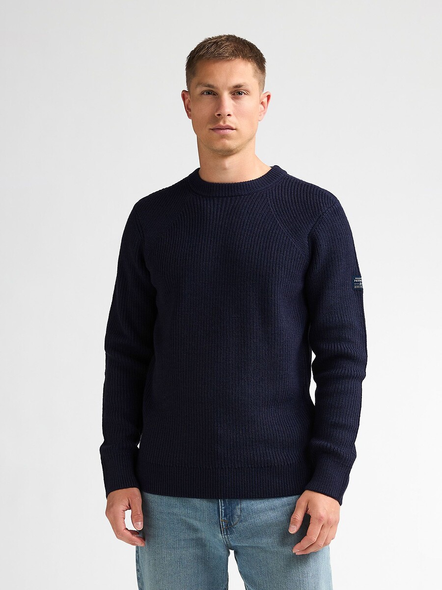 Pull col rond en fine maille, PETROL INDUSTRIES