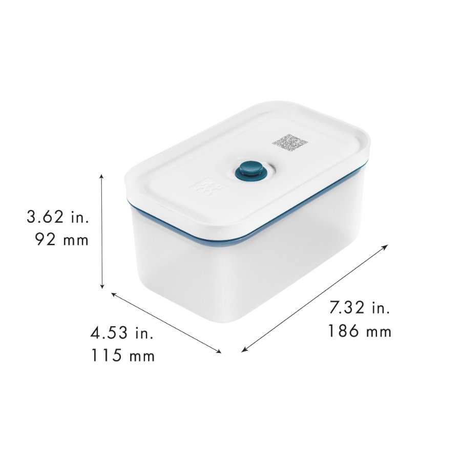 ZWILLING FRESH & SAVE Boîte sous vide M, plastique, semi-transparent La Mer, ZWILLING
