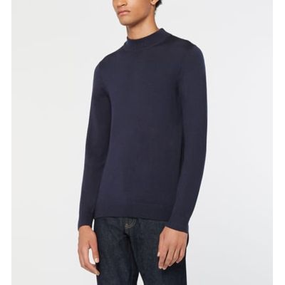 Pull col cheminée homme best sale galeries lafayette