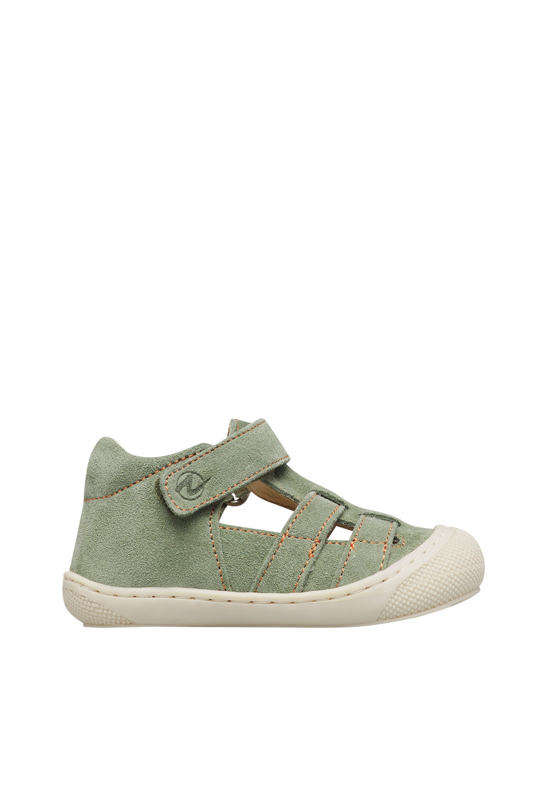 Sandales semi-ouvertes en daim BEDE, NATURINO