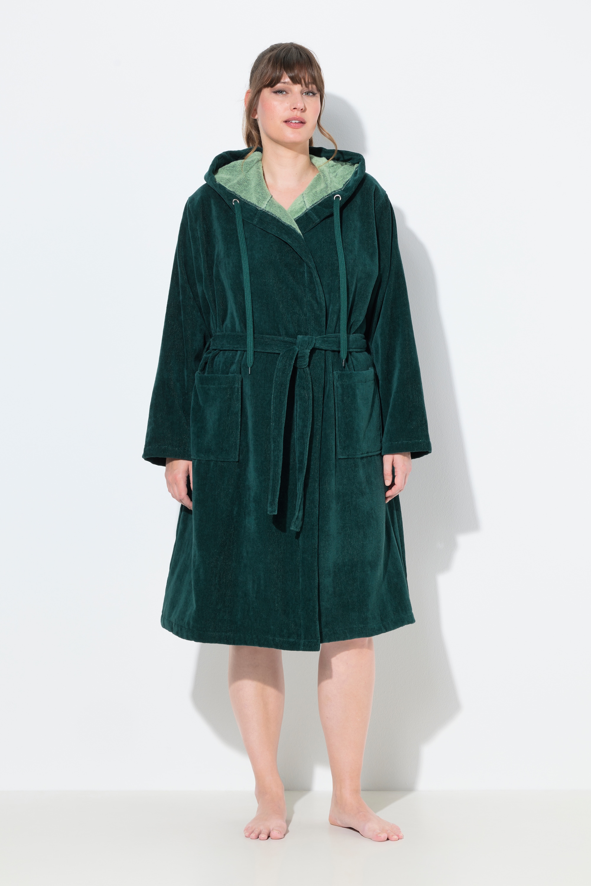 Peignoir réversible en tissu éponge, ULLA POPKEN