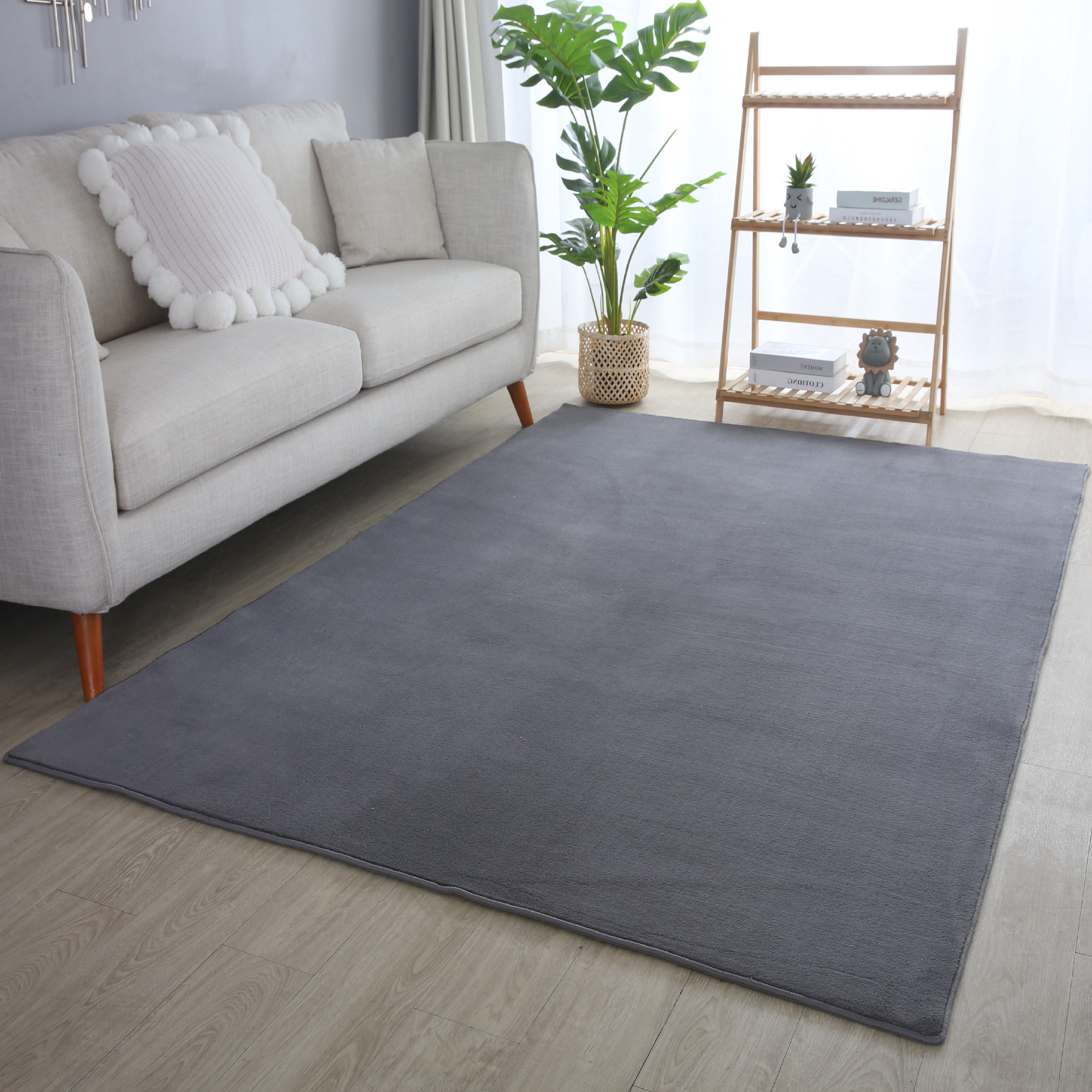 Tapis de salon uni MOSCOU, NAZAR RUGS