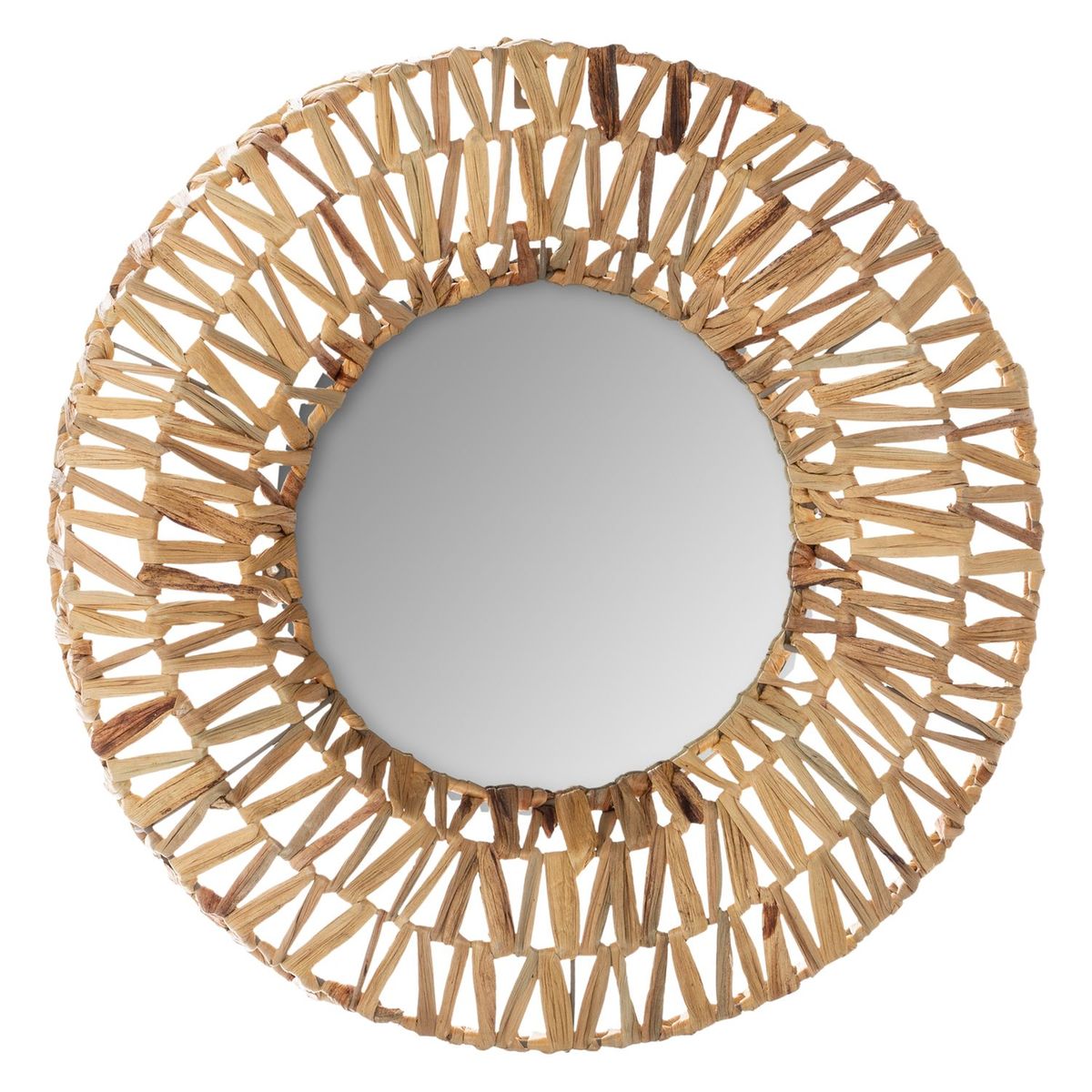 Miroir mural tress terre sauvage Couleur beige Atmosphera La