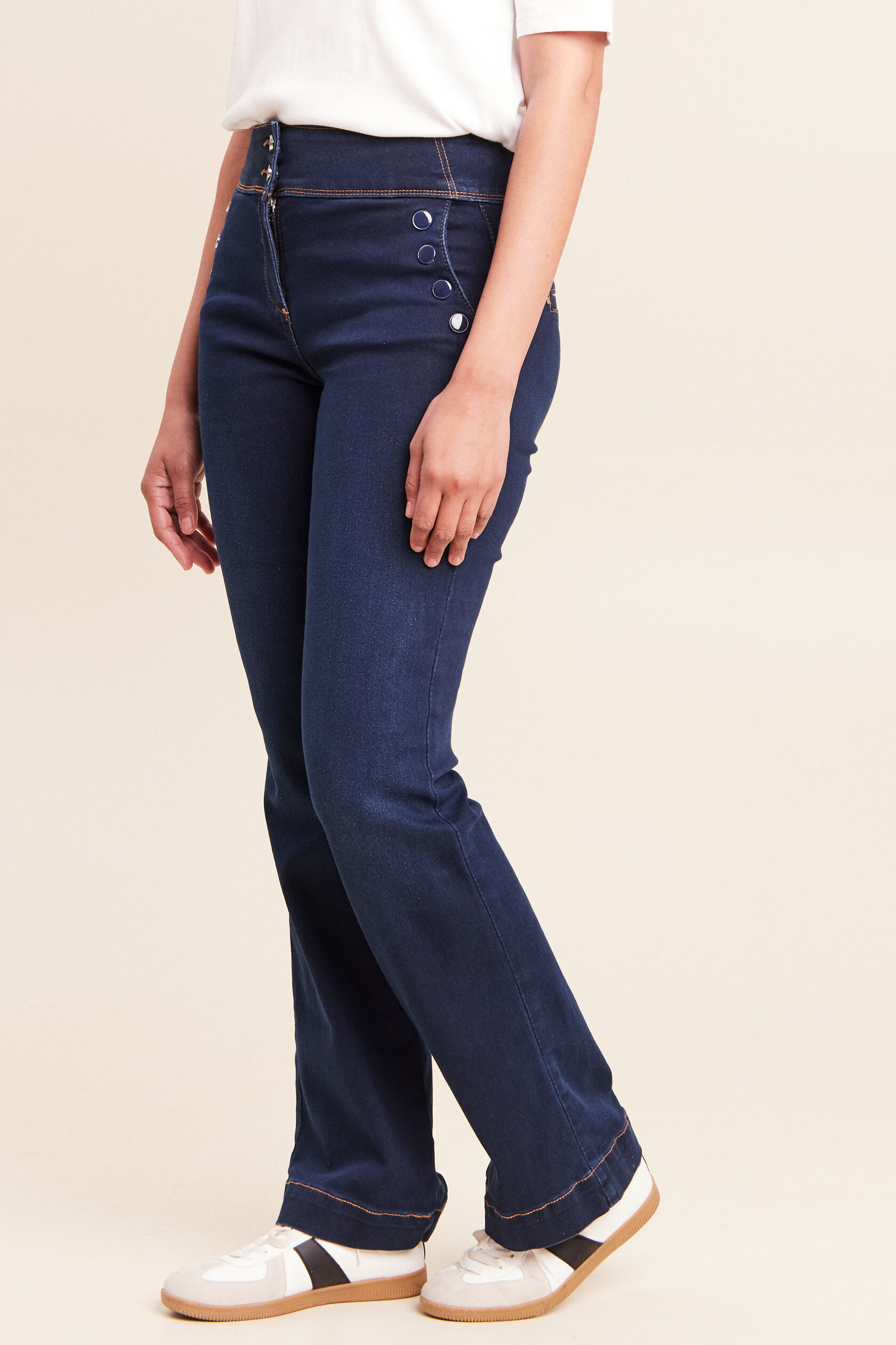 Jean bootcut taille haute, BREAL
