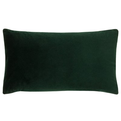 Plain Velvet Rectangular Filled Cushion 30x50cm SO'HOME
