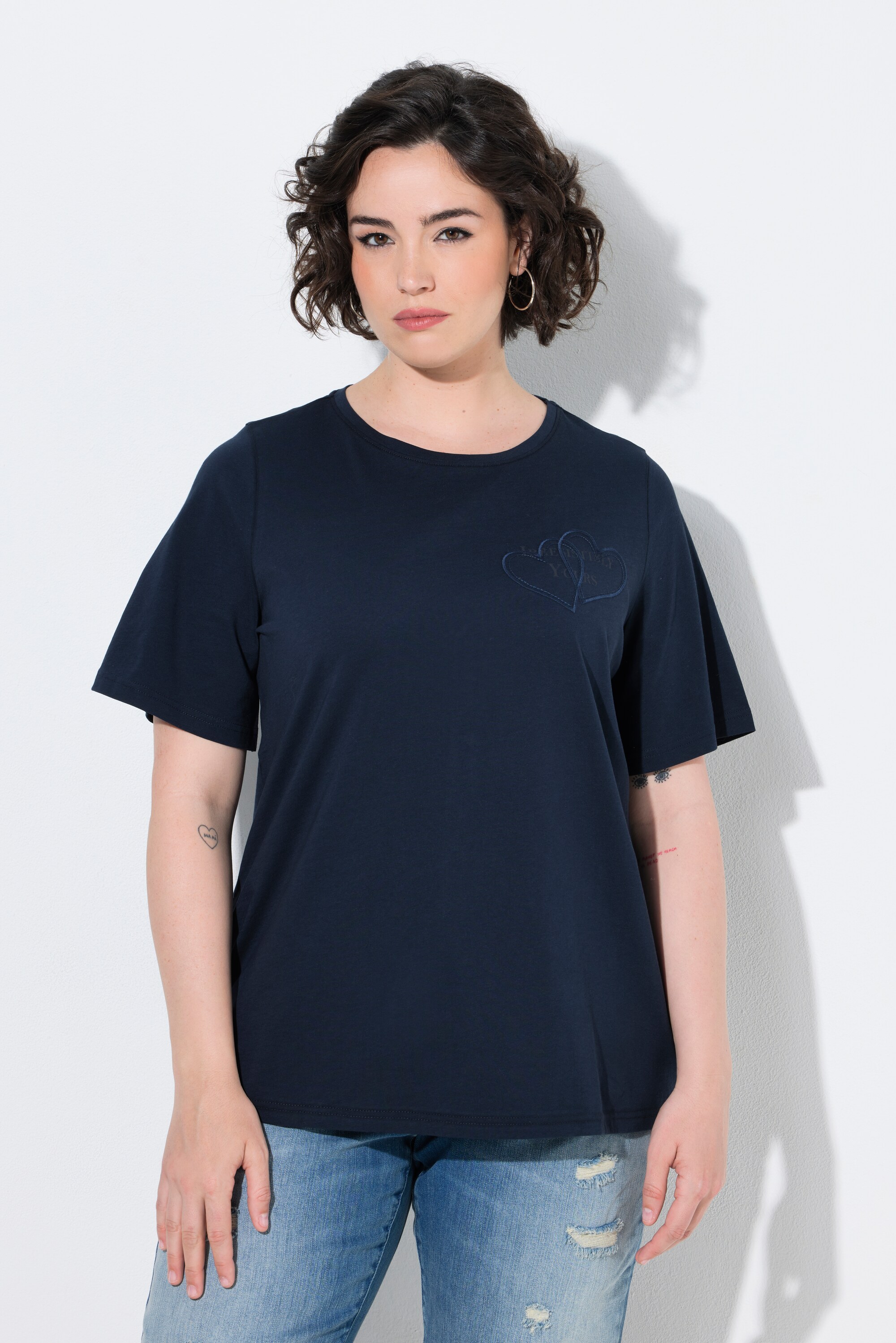 T-shirt avec applications, ULLA POPKEN