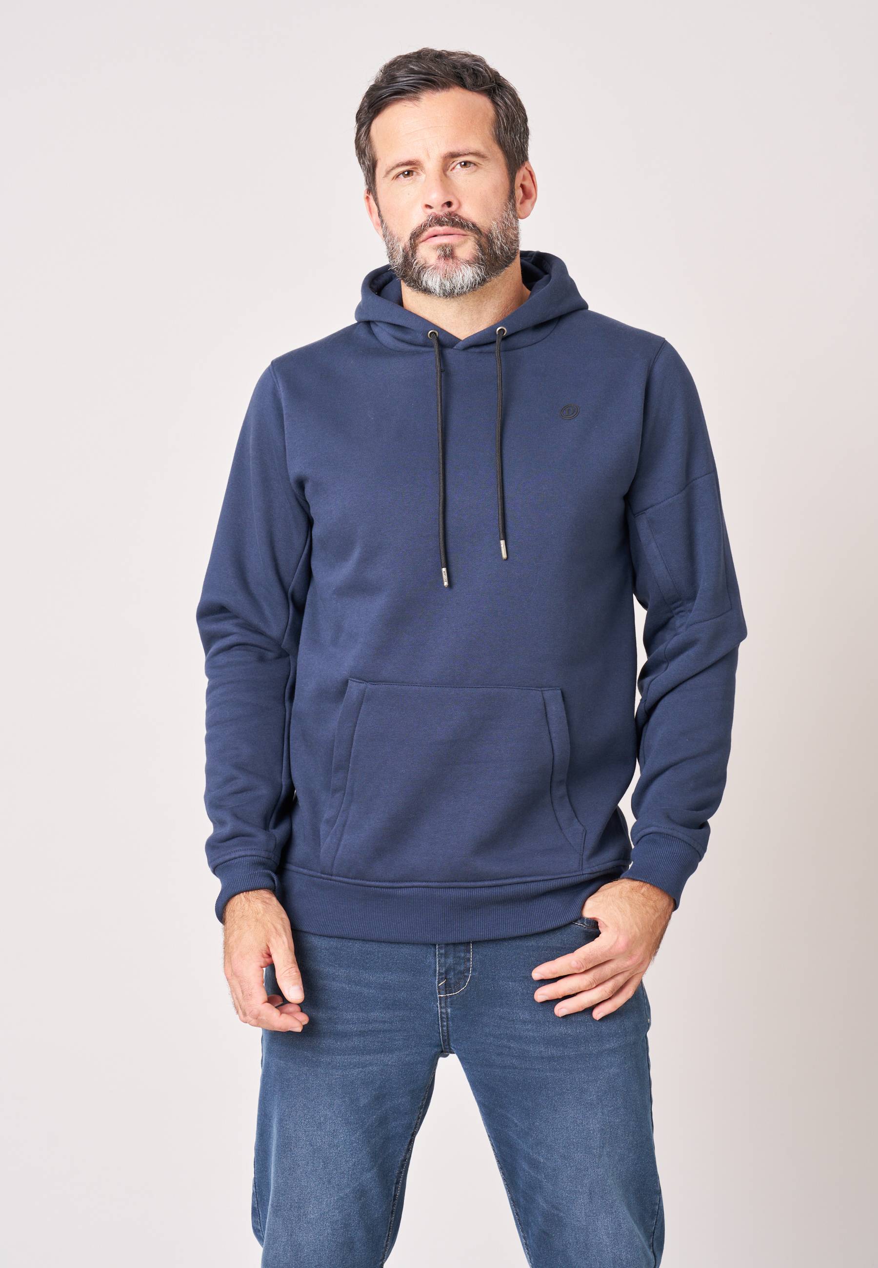 Sweat homme en molleton uni MUSKY, DEELUXE