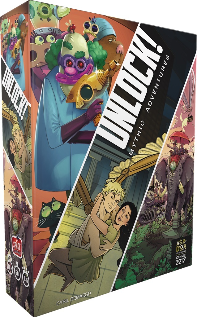 Unlock! mythic adventures, ASMODEE
