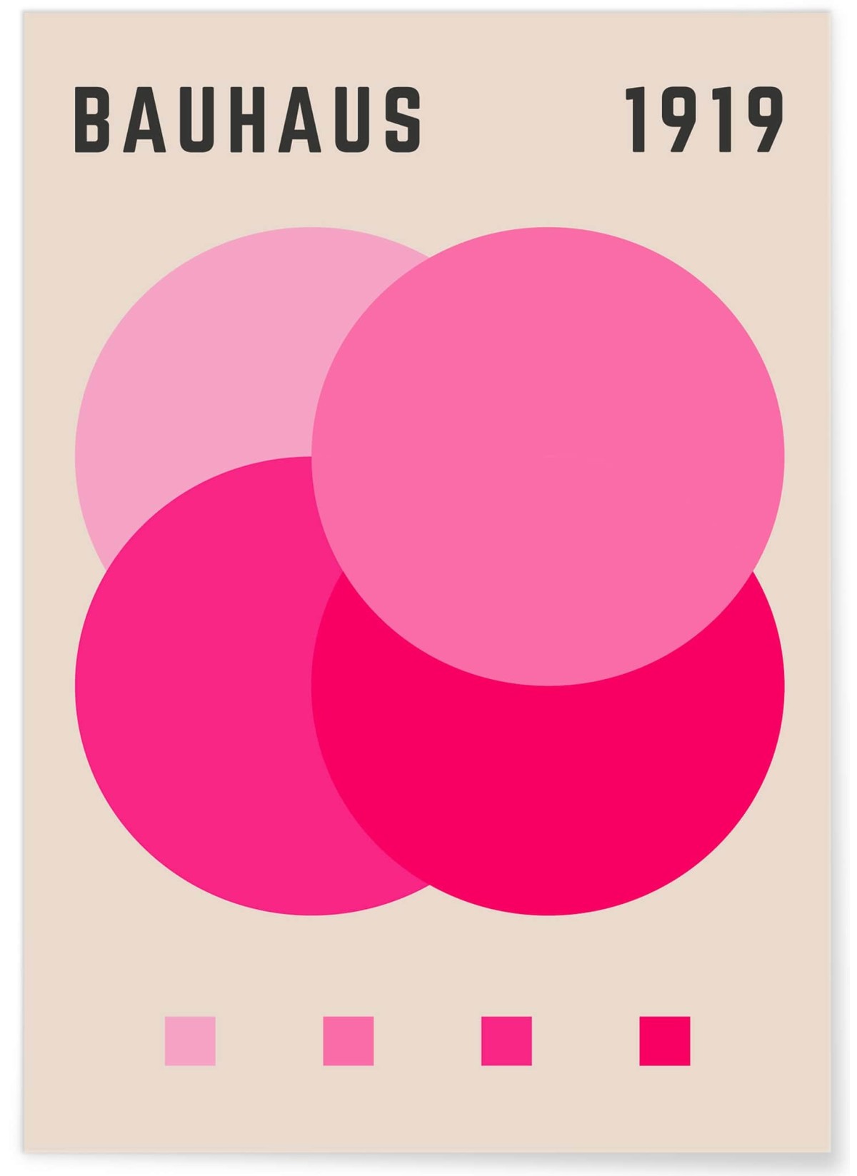 Affiche Bauhaus 21, L'AFFICHERIE