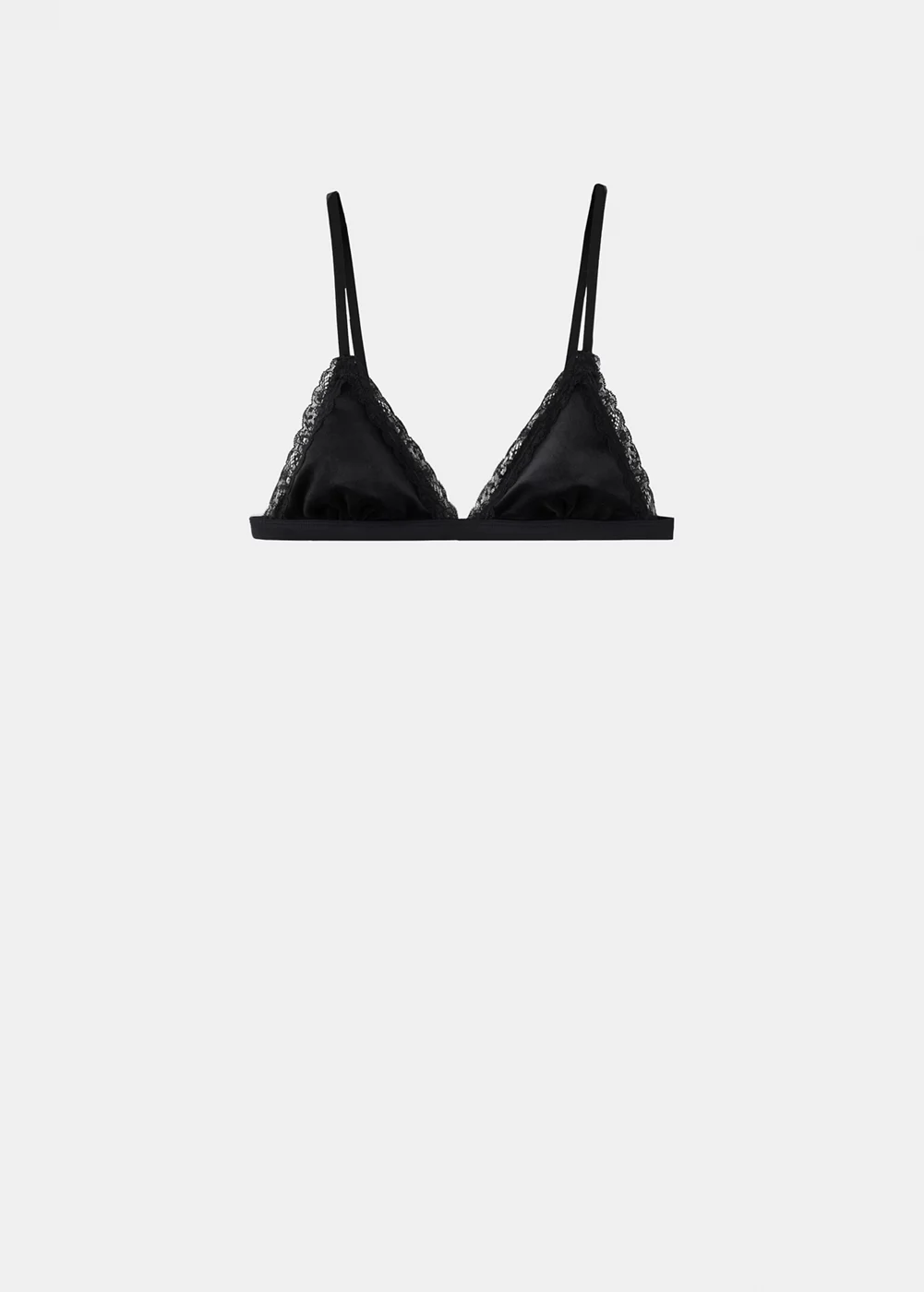 Soutien-gorge satiné dentelle, MANGO TEEN
