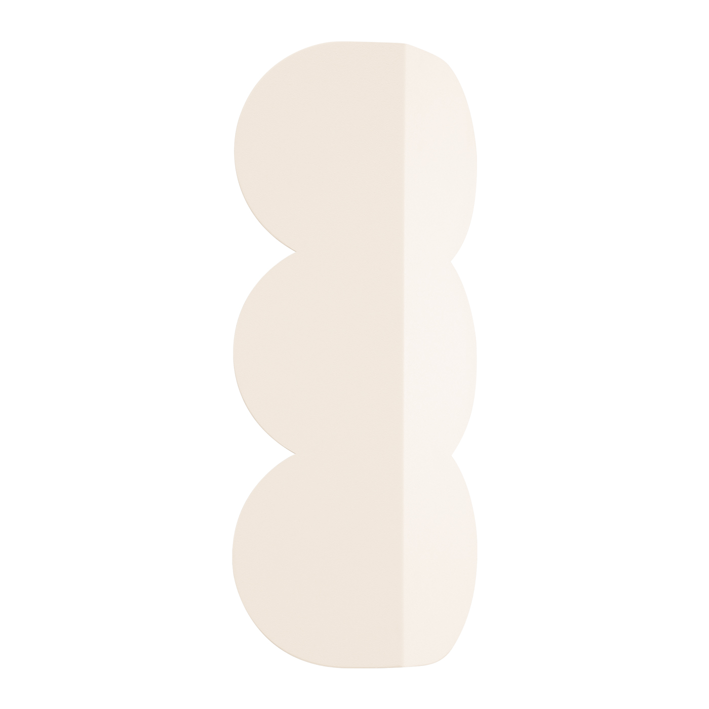 Applique murale Aluminium Beige G9 2 Biscuit, EDEN