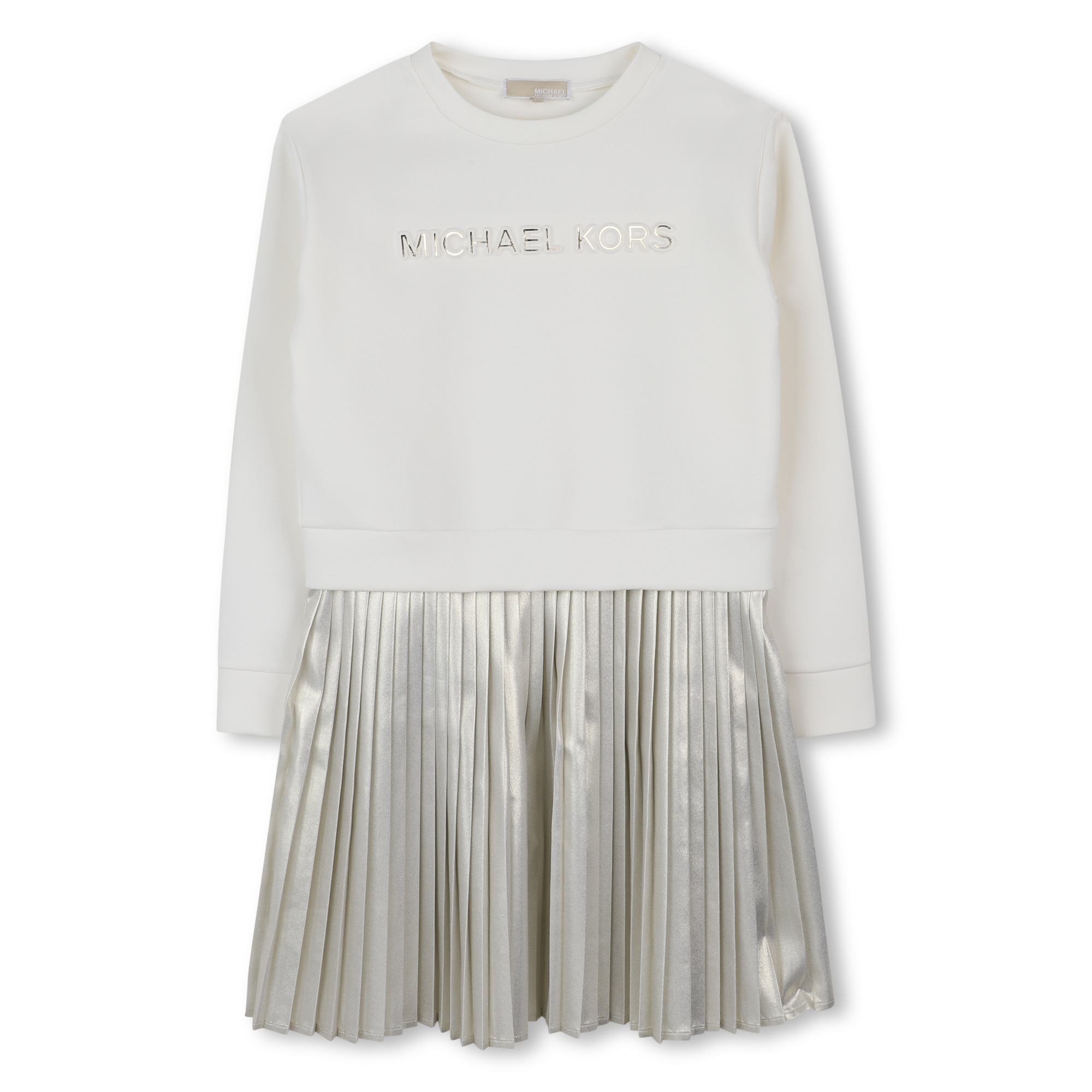 Robe manches longues bi-matières, MICHAEL KORS