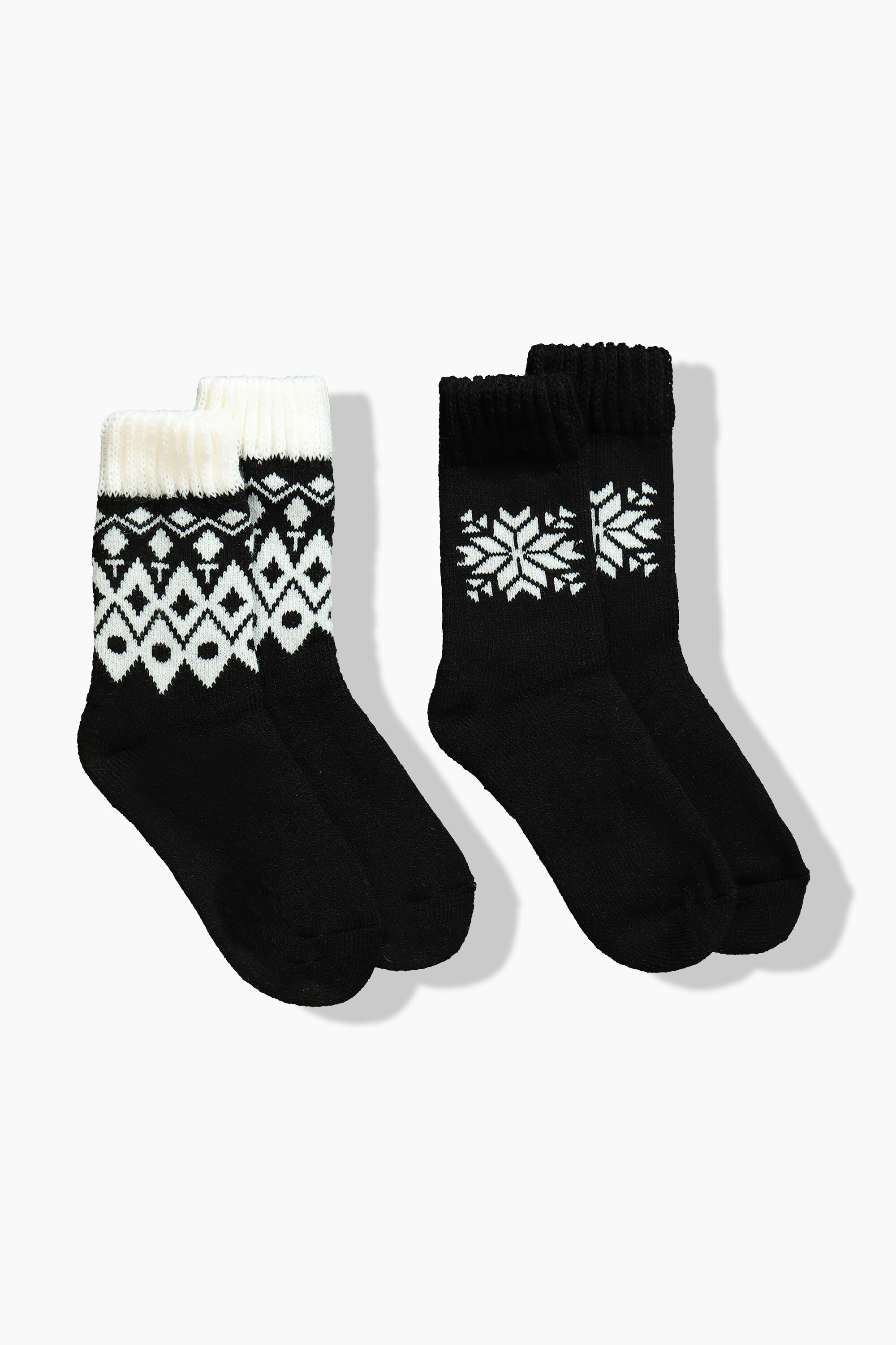 Lot de 2 paires de chaussettes douillettes, ULLA POPKEN